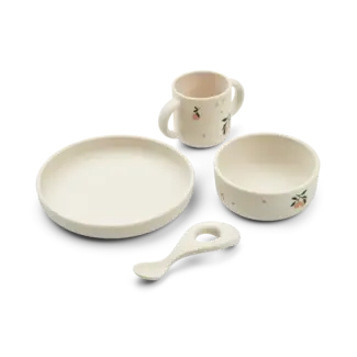 Liewood Vivi silicone set - Peach/sea shell mix