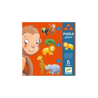 Djeco Puzzel Ouistiti & ses amis