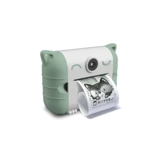 Kidywolf KIDYPRINT Fototoestel met thermische printer groen