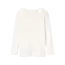 Lil' Atelier NMFRACHEL NIS LS SLIM TOP LIL NOOS white