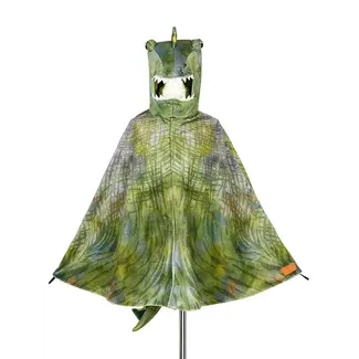 Souza T rex green cape, 4-7 yrs,