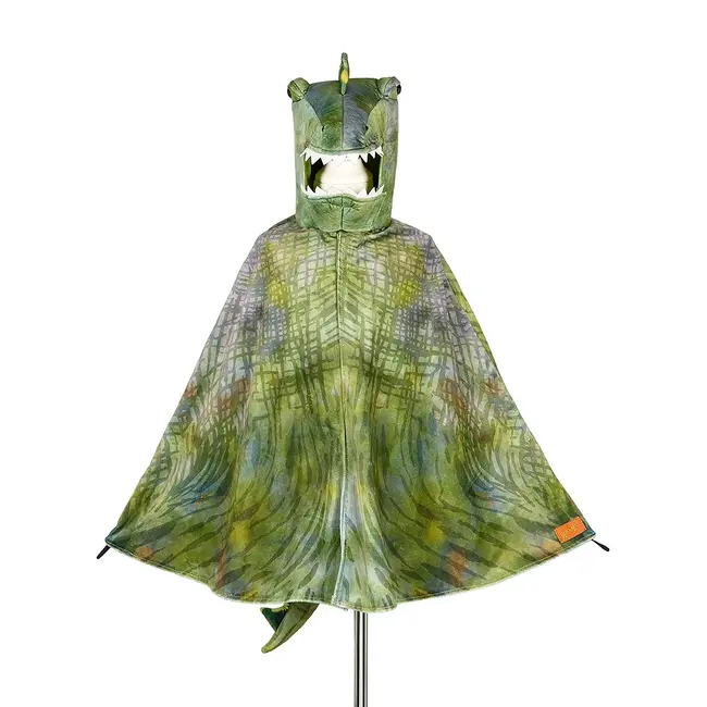 Souza T rex green cape, 4-7 yrs,