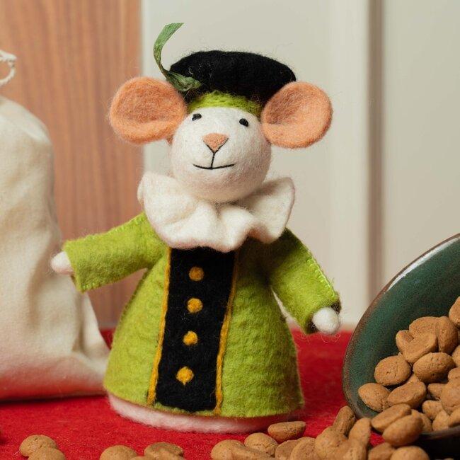 Sjaal met een verhaal Decoratie muis pietermuis piet div