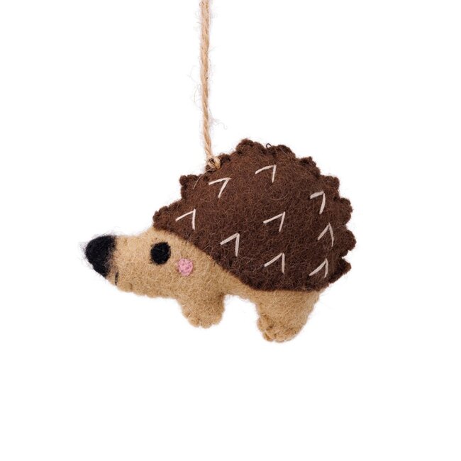 Sjaal met een verhaal Hanger Bos Egel