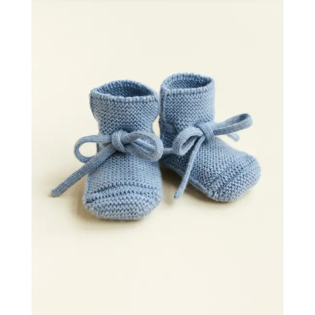 HVID Booties - Wollen slofjes Light  Blue