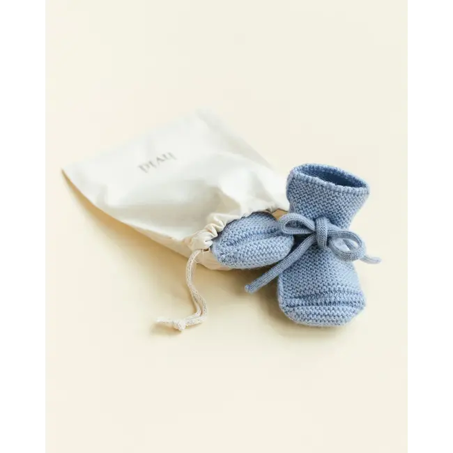 HVID Booties - Wollen slofjes Light  Blue
