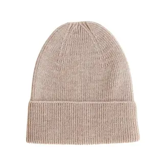 HVID Beanie fonzie newborn Sand