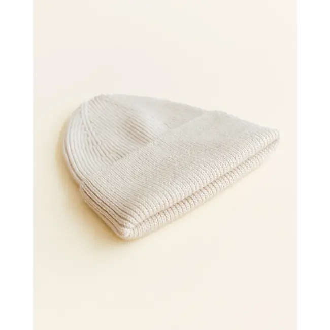 HVID Beanie fonzie newborn Cream