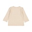 Feetje Longsleeve rib met streep - Taupe melange
