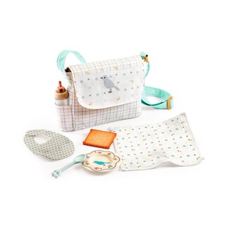 Djeco Snacktime set poppensetje