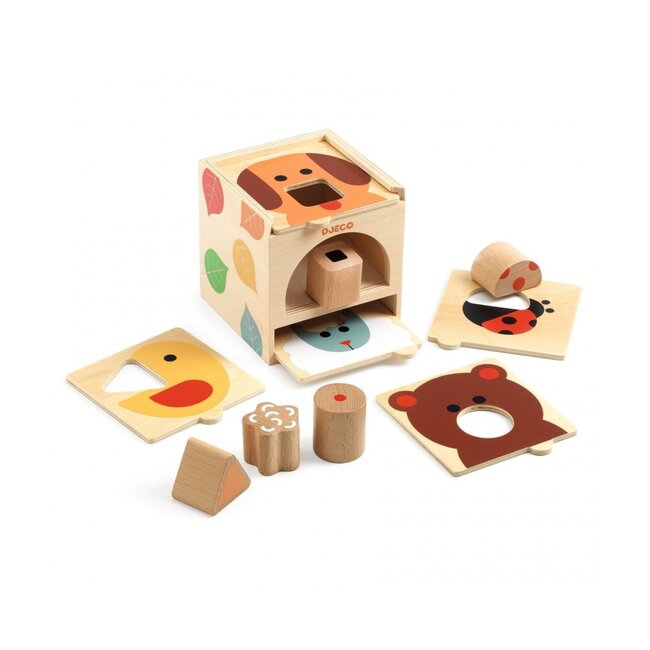 Djeco BASIC - BoxBasic vormendoos