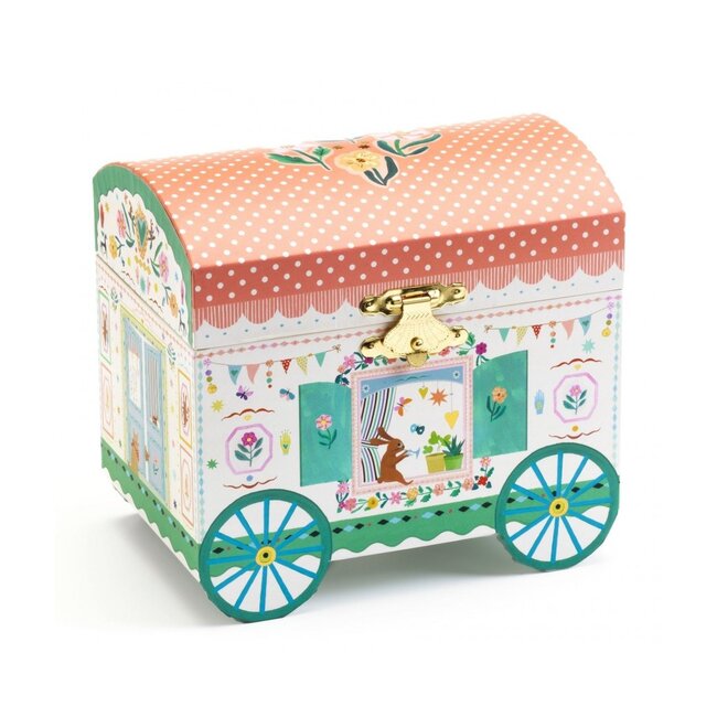 Djeco Muziekdoosje - Betoverde caravan