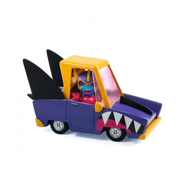 Djeco CRAZY MOTORS - CAR - Shark N'Go