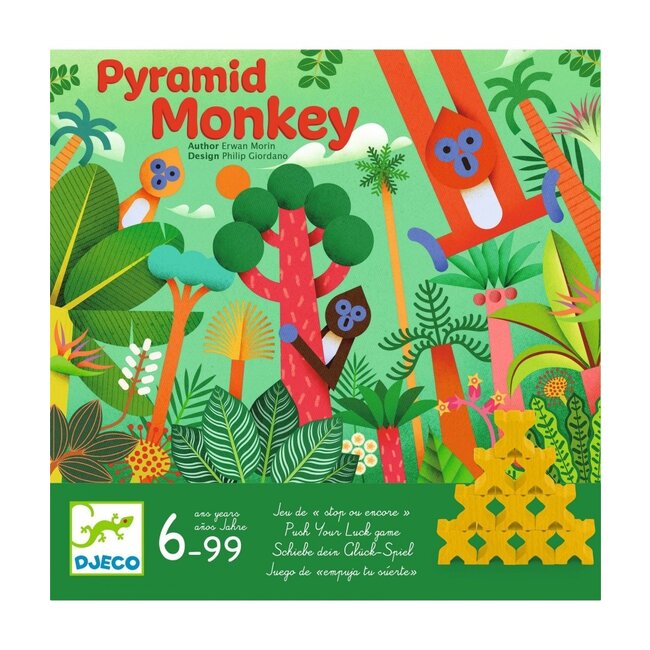 Djeco Spel Pyramid Monkey
