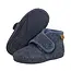 En Fant Slippers Wool Velcro Navy