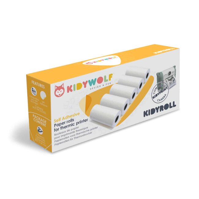 Kidywolf Rolletjes Kidyprint zelfklevend