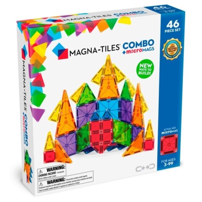 Magna Tiles MAGNA-TILES® Combo 46 Piece Set