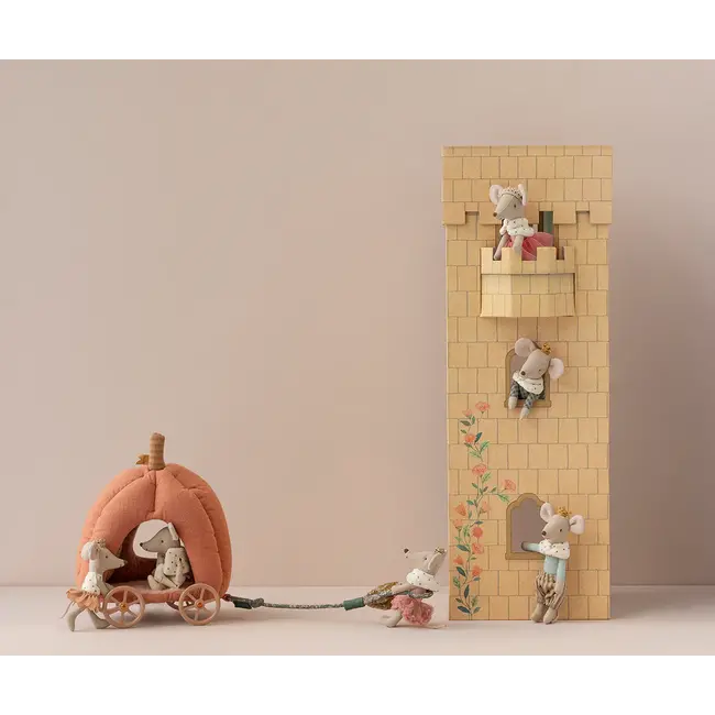 Maileg Pumpkin carriage, Mouse