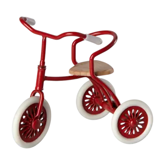 Maileg Tricycle Mouse, red