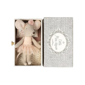 Maileg Dance mouse in daybed - Little sister