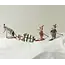 Maileg Winter mouse with ski set, Big sister - Rose