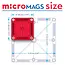Magna Tiles Micro MAGS Travel Set - 26 pieces