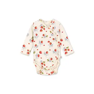 Konges Slojd BASIC LS NEWBORN BODY Marmalade