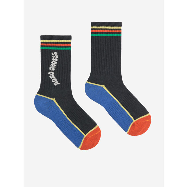 Bobo Choses Bobo Choses color block long socks