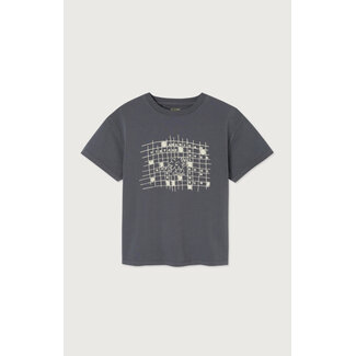 American Vintage FIZVALLEY t-shirt ACIER VINTAGE