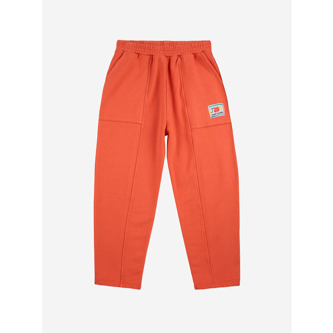 Bobo Choses Smiling red jogging pants