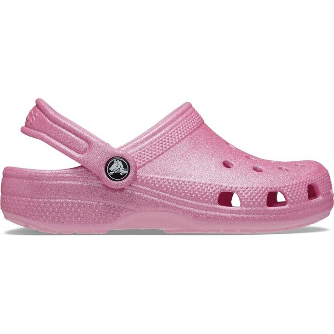 Crocs Classic Glitter Clog T Pink Tweed Glitter