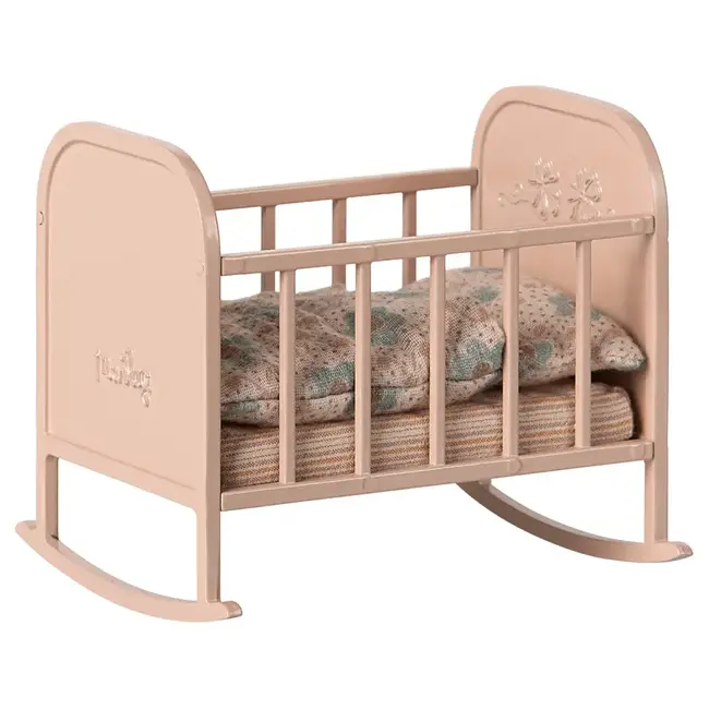 Maileg Cradle, My - Light rose