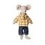 Maileg Dad mouse shirt