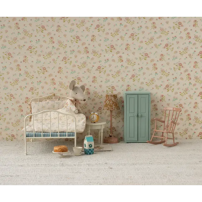 Maileg Bed, Mouse - Off white