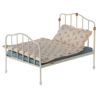 Maileg Bed, Mouse - Off white