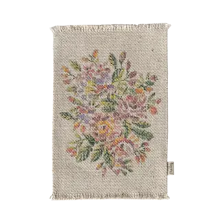 Maileg Rug, Flowers - Medium