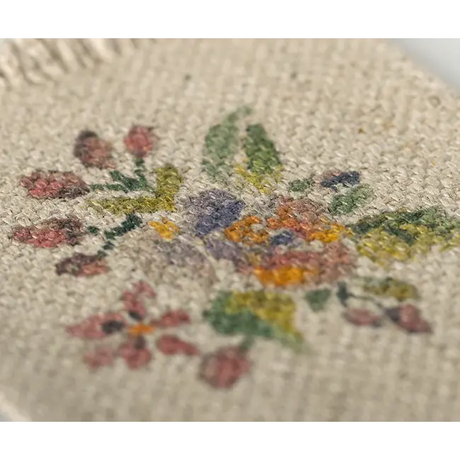 Maileg Rug, Mouse, Small - Flowers