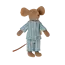 Maileg Big brother mouse in matchbox pj