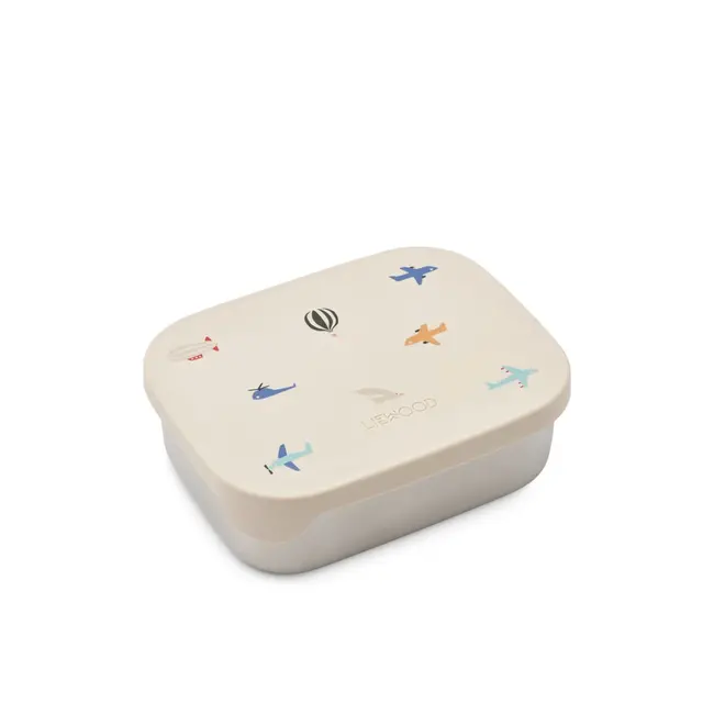 Liewood Arthur lunchbox - Aviator / Ecru