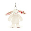 Jellycat Blossom Cream Bunny ´Berry´ Bag Charm