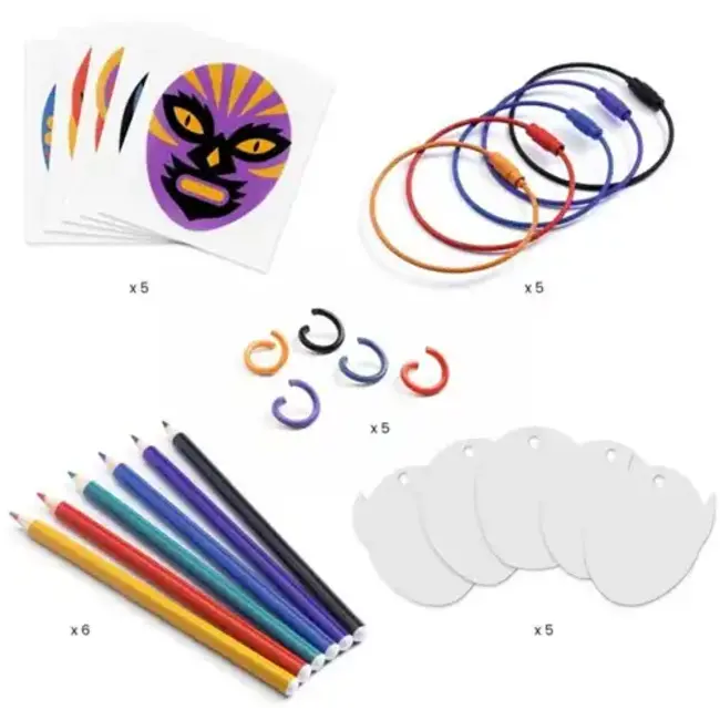 Djeco ARTISTIC PLASTIC - Wrestler keyring