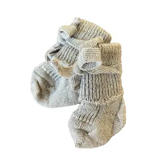 Hirsch natur Striksokjes sesam melange