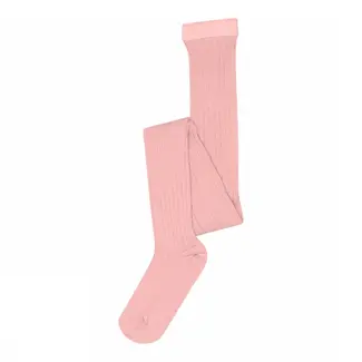 MP Denmark Cotton rib tights Silver pink
