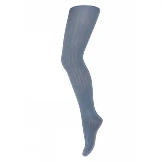 MP Denmark Cotton rib tights Stone Blue