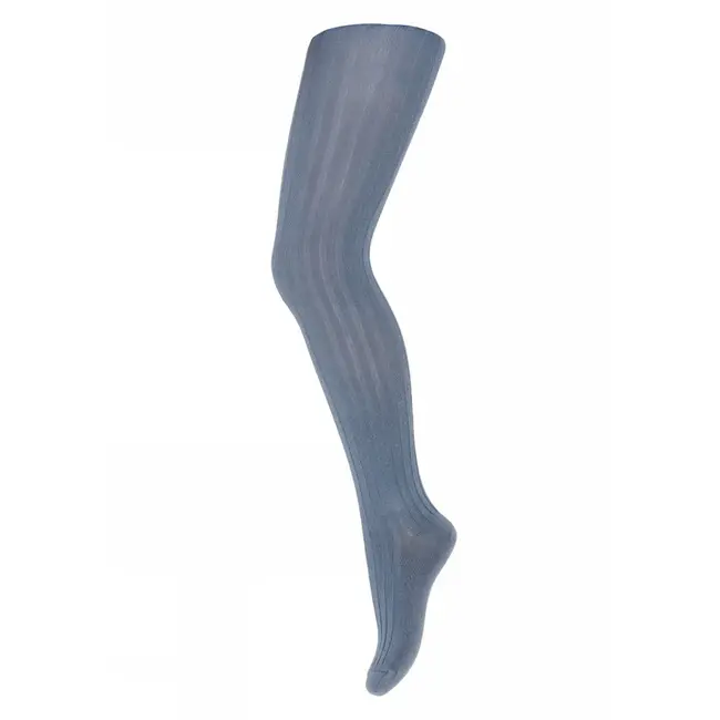 MP Denmark Cotton rib tights Stone Blue