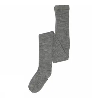 MP Denmark Wool rib tights grey melange
