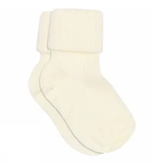 MP Denmark Wool rib baby socks Snow White