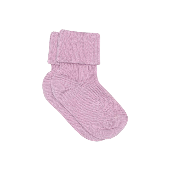 MP Denmark Cotton rib baby socks Lupine