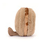 Jellycat Amuseables Mona Macaron chocolate