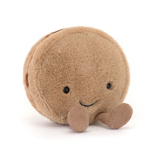 Jellycat Amuseables Mona Macaron chocolate